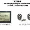 RXFB4 - externí přijímač pro ovladače FB4 včetně 2 ks ovladačů FB4
